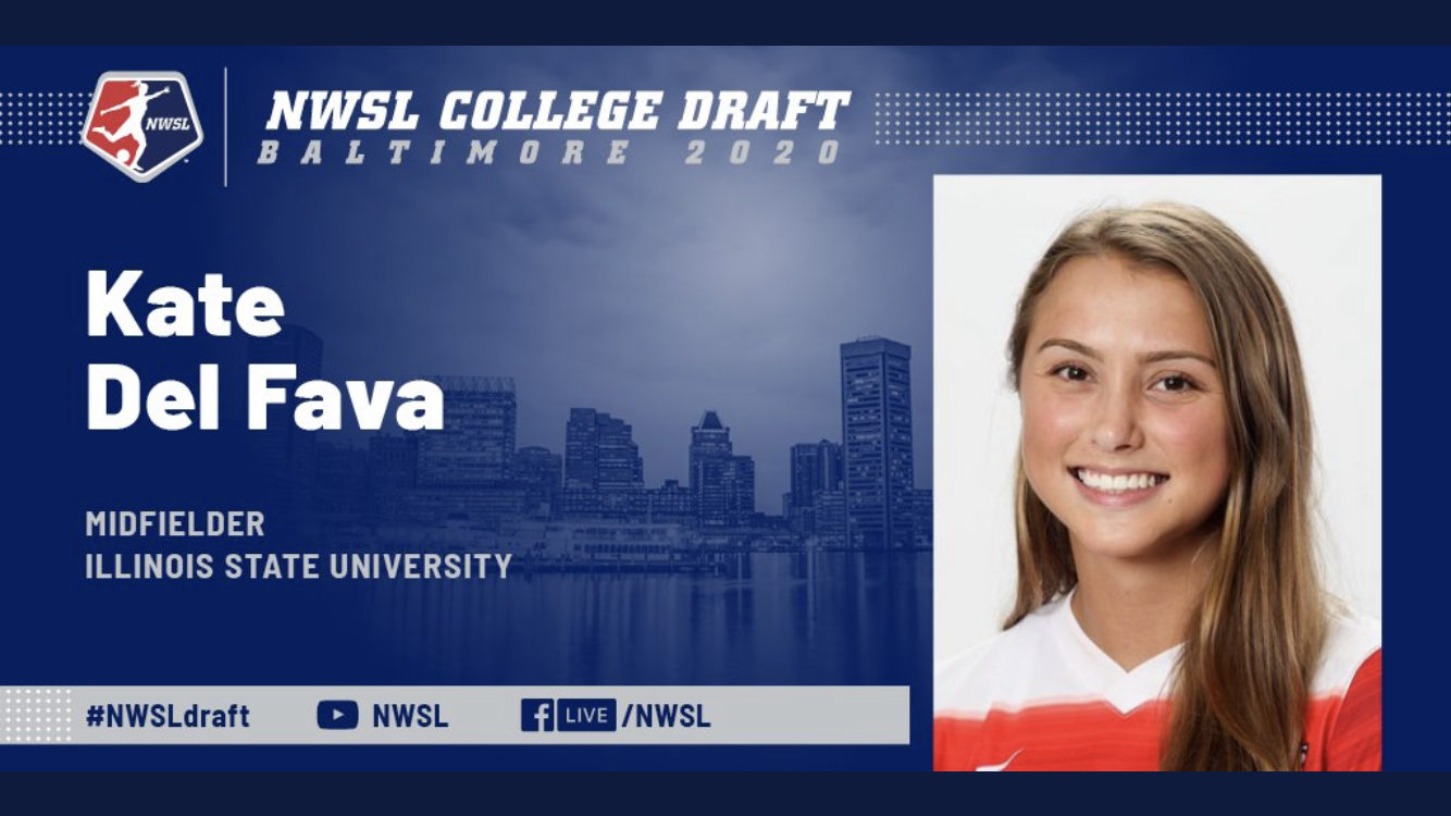 Kate Del Fava #12 Pick in 2020 NWSL Draft